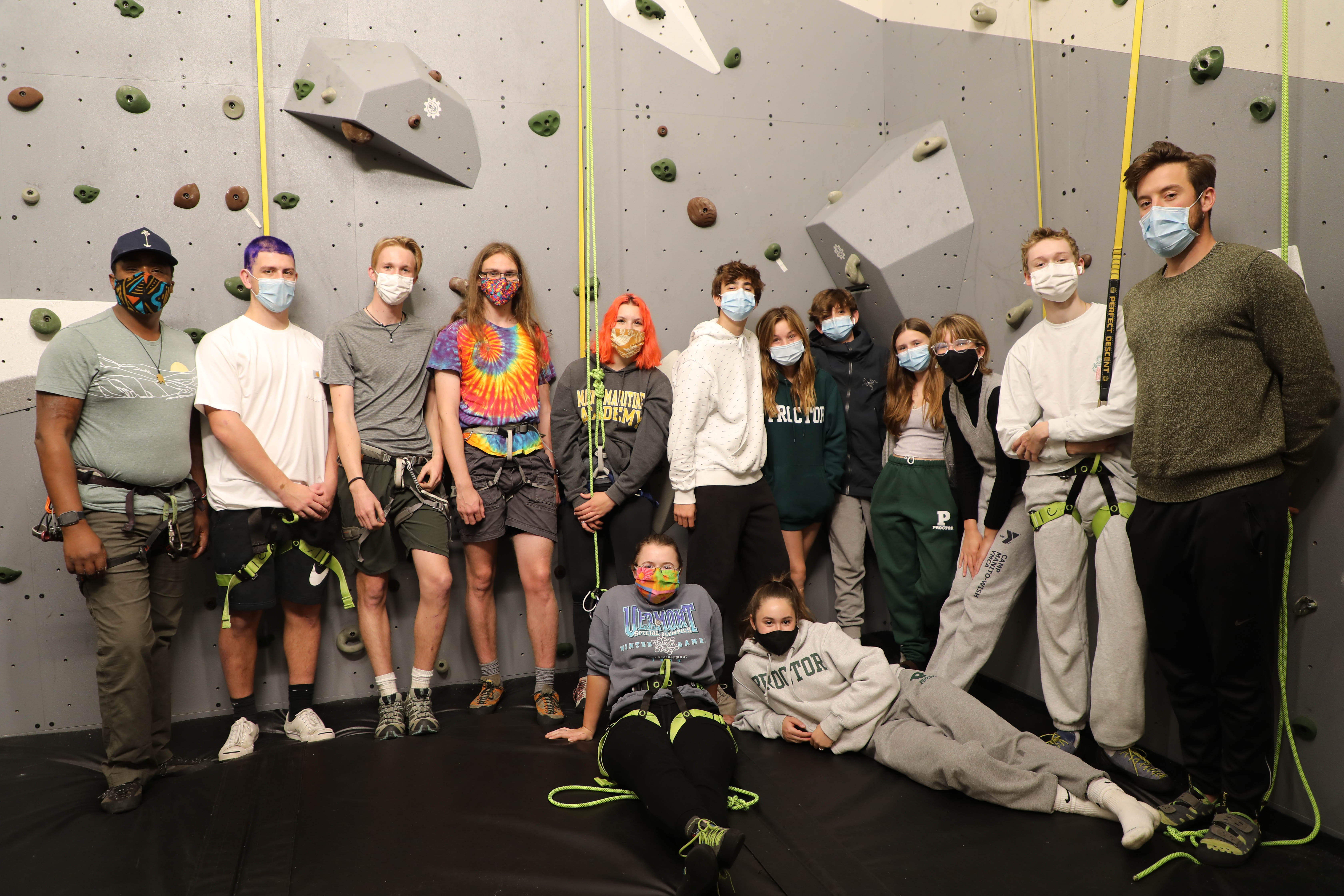 Afternoon Program Spotlight Rock Climbing Team